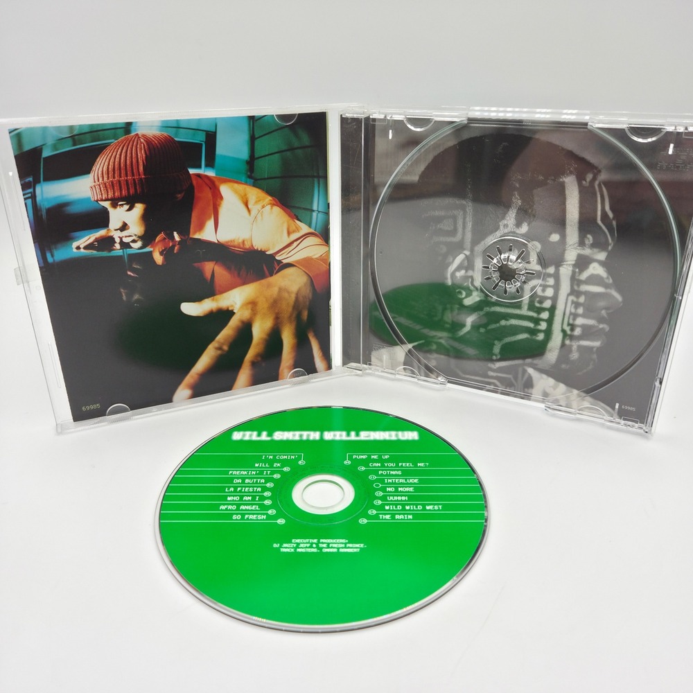 Will Smith Willennium CD 1999 Columbia Records Green Disc Hip Hop Y2K Pop Rap